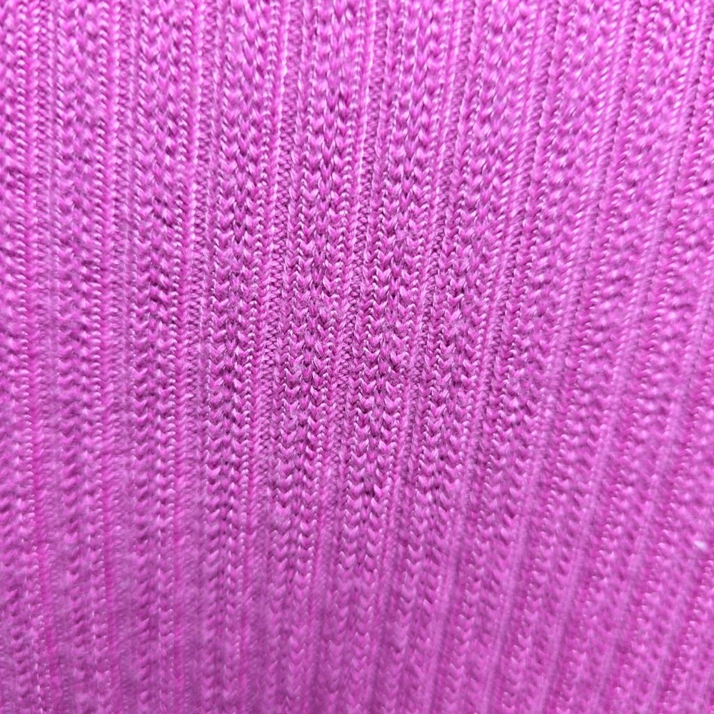 Women's Liz Claiborne Petite Pink Ribbed Crew Neck Sweater LP - Picture 5 of 7